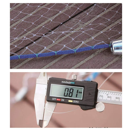Cast Fishing Net with Aluminum Frame, 0.8inch/2cm Mesh, 7.8-13.8ft/2.4-4.2m Diameter