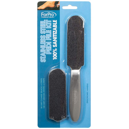 ForPro Professional Collection Stainless Steel Ped