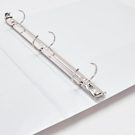 Avery Economy View 3 Ring Binder, 1" Round Rings, 1 White Binder (05760)