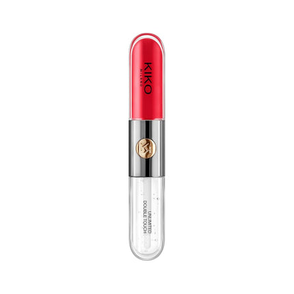KIKO Milano Unlimited Double Touch 109 | Liquid lipstick with a bright finish in a two-step application. Lasts up to 12 hours. No-transfer base colour
