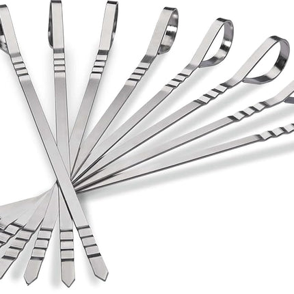 Napoleon 70015 Eight Stainless Steel Multifunctional Grill Skewers