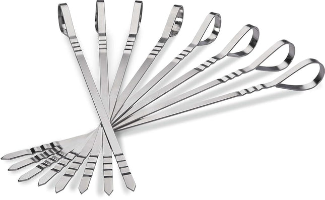 Napoleon 70015 Eight Stainless Steel Multifunctional Grill Skewers