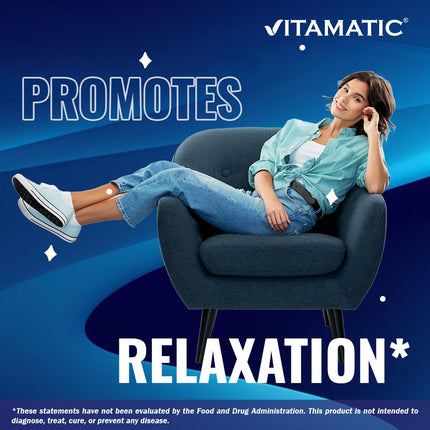 Vitamatic L-Theanine Supplement 400mg per Serving - 240 Tablets - Non-GMO, Gluten Free…