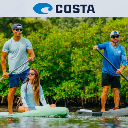 Costa Del Mar Unisex Adult Bowline Silicone Retainer, Costa Blue Camo, 19 in