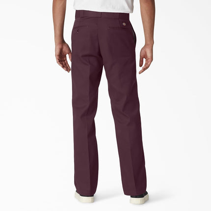 Dickies Men's Original 874 Work Utility Pants, Red (Maroon), 31W / 32L