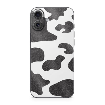 Glossy Glitter Phone Skin Compatible with Apple iP