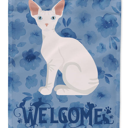 Caroline's Treasures CK5066GF Sphynx Cat Welcome F