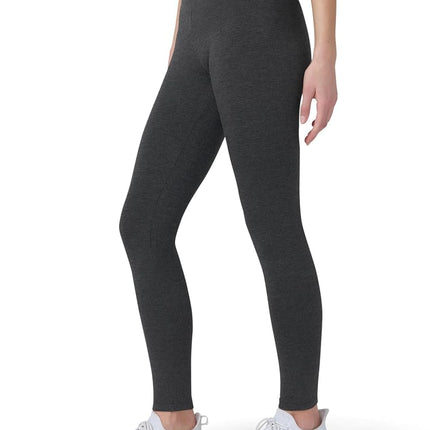 HUE Women's U12665 Leggings, Graphite Heather, XS