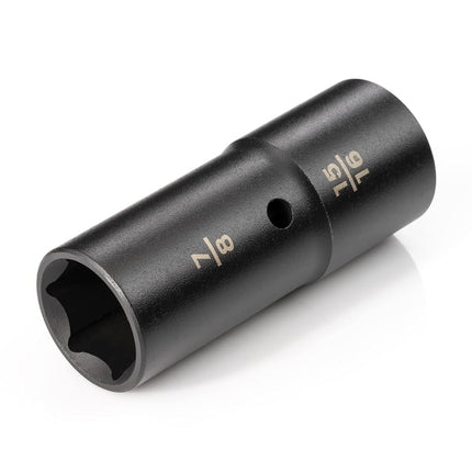 TEKTON 1/2 Inch Drive 7/8 x 15/16 Inch Thin Wall Impact Flip Socket | SIF20909