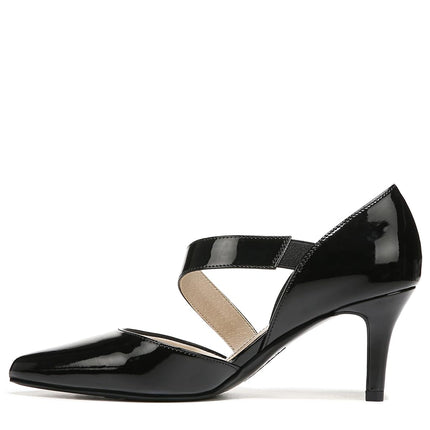 LifeStride Women's, Suki Pump, Black Patent, 9.5