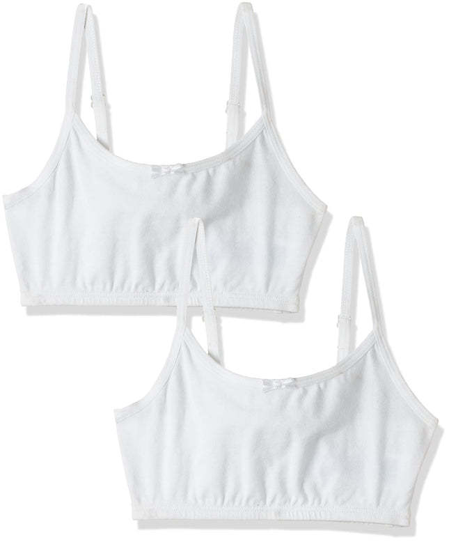 The Children's Place Girls Basic Bra, White Single