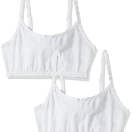 The Children's Place Girls Basic Bra, White Single
