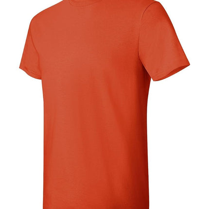 Camiseta de algodón Nano Premium para hombre Hanes (paquete de 2), naranja, mediana