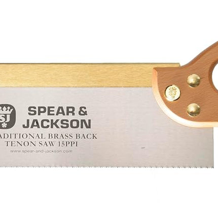 SPEAR & JACKSON Traditional Brass Back Tenon WOODS
