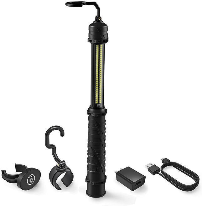 Neiko® 40464A Multi-Purpose Cordless Work Light | 350 Lumens Brightness | 5 Hours Run Time | 4,000 mAh Rechargeable Li-ion Battery