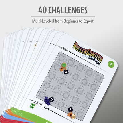 ThinkFun Roller Coaster Challenge Logic Game for Kids Age 6+