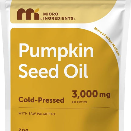 Pumpkin Seed Oil with Saw Palmetto, 3,000mg Per Se