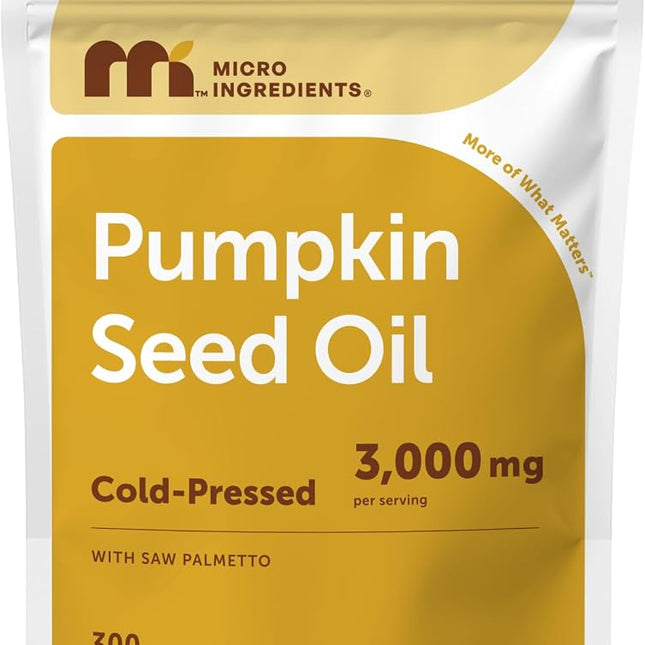 Pumpkin Seed Oil with Saw Palmetto, 3,000mg Per Se