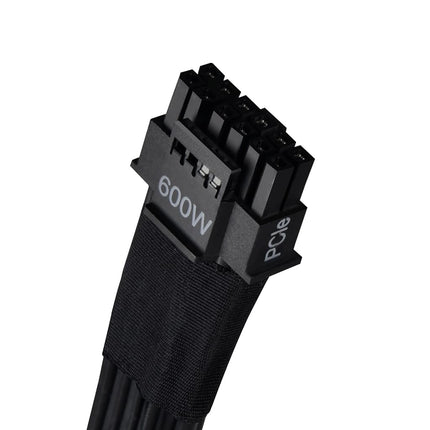 SilverStone Technology PP14-PCIE Dual PCIe 8 pin (PSU) to 12+4 pin (GPU) 12VHPWR PCIe Gen5 Cable for Silverstone 2nd Gen PSUs, SST-PP14-PCIE