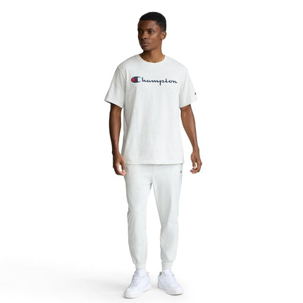 Champion Men's Heritage Tee Opaque T-Shirt, Gray, L (Tall)