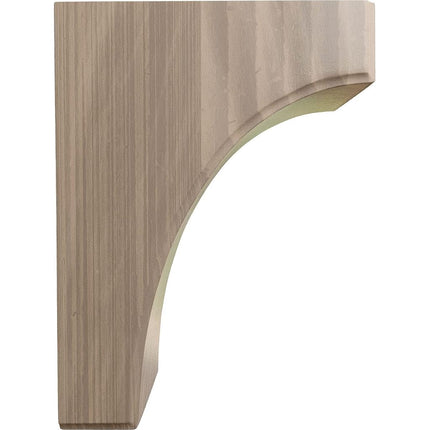 Ekena BKTW04X06X08CVWA 3 1/2" W x 6" D x 8" H Clarksville Bracket, Walnut
