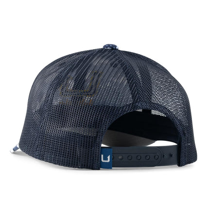 HUK Unisex Children's Trucker Hat, Anti-Glare Snapback Fishing Hat for Kids Baseball Cap, Kc - Marolina Blue, One Size Fits All
