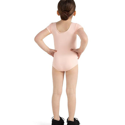 Capezio Short Sleeve Leotard - Girls, Ballet Pink, Small