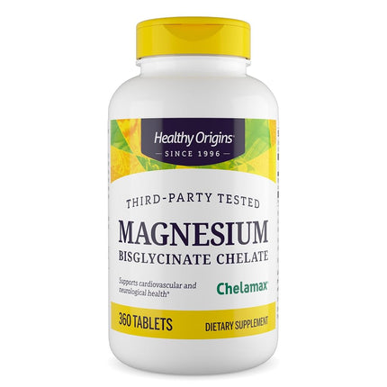 Healthy Origins Magnesium Bisglycinate Chelate (No