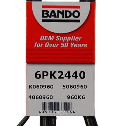 Bando USA 6PK2440 OEM Quality Serpentine Belt