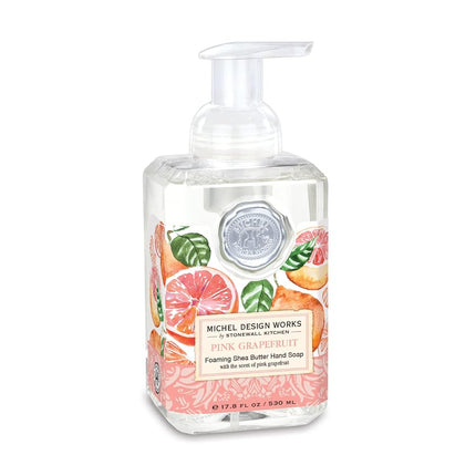 Michel Design Works Foaming Hand Soap, Pink Grapef