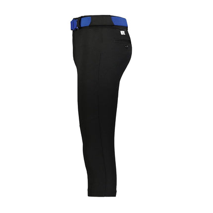 Russell Athletic Girls Deck Softball Knicker Pants, Black, S