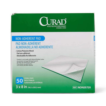 Medline CURAD Sterile Non-Adherent Pad - 50 EA