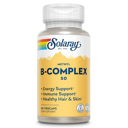 Solaray Methyl B-Complex 50mg | Methylated Forms o