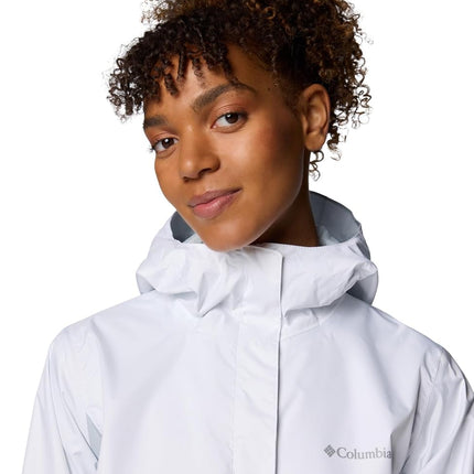 Columbia Women's Arcadia II Jacket, White/Cirrus Grey, L