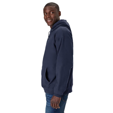 Hanes unisex-adult mensOF170Ultimate Cotton Pullover Hood Long Sleeve Hooded Sweatshirt - Blue - S