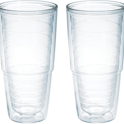 Gobelet Tervis, 710 ml, Transparent, Lot de 2