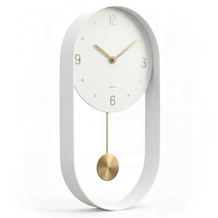 Driini Modern Pendulum Wall Clock - Decorative and