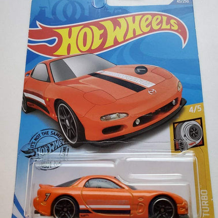 Hot Wheels 2020 Hw Turbo '95 Mazda RX-7, 43/250 Or
