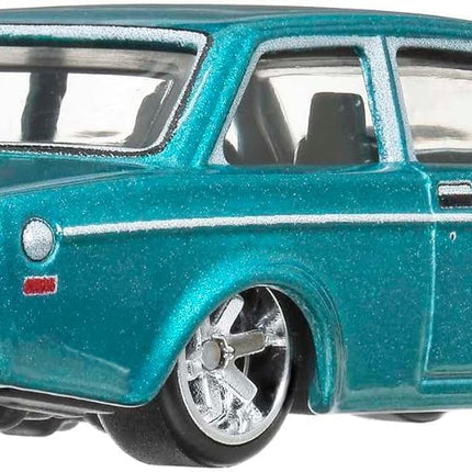 Hot Wheels Volvo 142 GL, Vehículos Car Culture Circuit Legends para niños de 3 años en adelante y fans y coleccionistas adultos, Colección Premium de vehículos Car Culture a escala 1:64, HCJ87