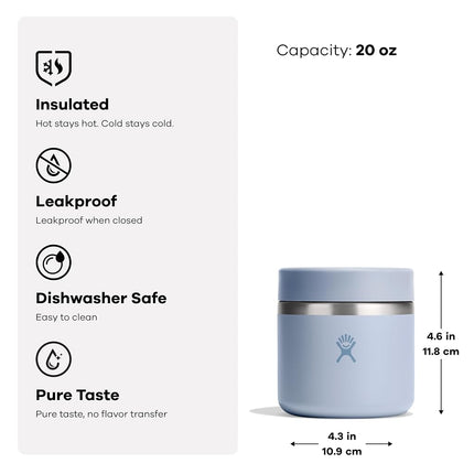 Hydro Flask 20 Oz Insulated Food Jar Agave