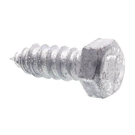 Prime-Line 9056731 Boulon à vis à tête hexagonale, Acier galvanisé, 12'' x 1-12''