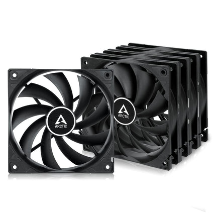 ARCTIC F12 (5 Pack) - PC Fan, 120mm Case Fan, Low 