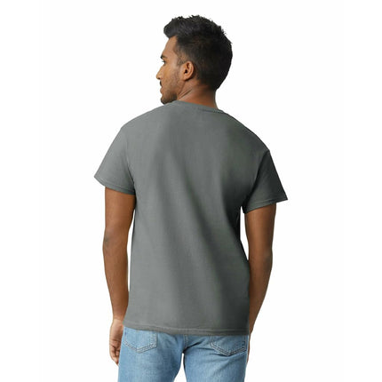 Gildan Unisex's Ultra Cotton T-Shirt, Style G2000, Multipack, Charcoal (3-Pack), 3XL (Pack of 3)