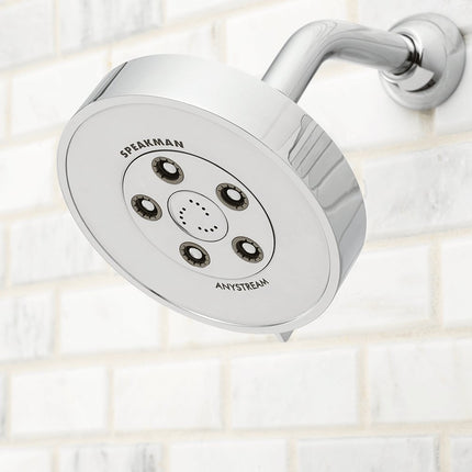 Speakman S-3010-E2 Neo Anystream Adjustable Shower Head for Stylish Bathroom Décor, Polished Chrome, 2 GPM