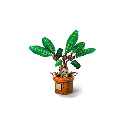 LEGO Harry Potter Mandrake Set, Kids' Magical Artifical Plant Toy with Vase, Wizarding World Treat for 10 Plus Year Old Girls, Boys & Fans, Creative Bedroom Decoration or Desk Accessory 76433