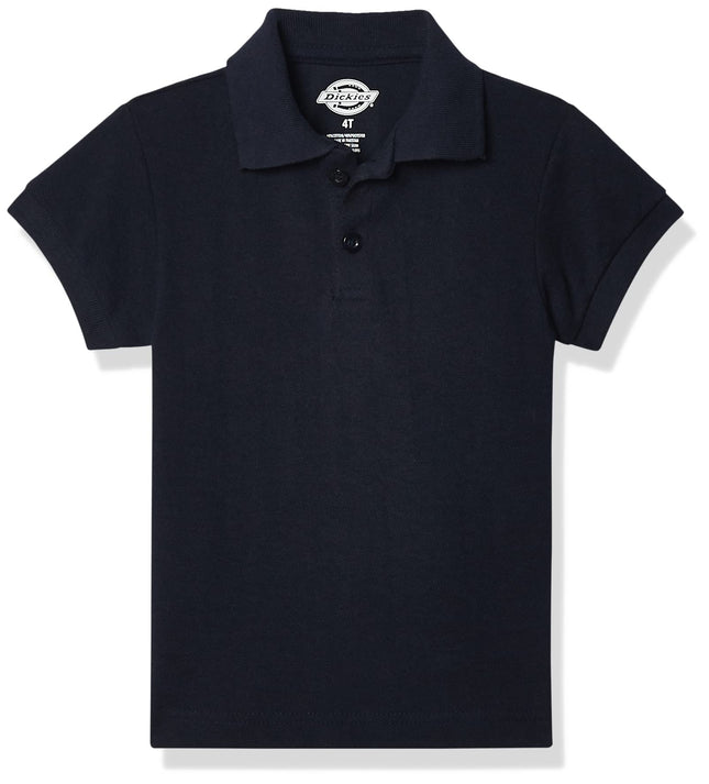 Dickies Big Boys' Short Sleeve Pique Polo Shirt, D