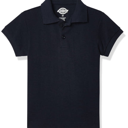 Dickies Big Boys' Short Sleeve Pique Polo Shirt, D
