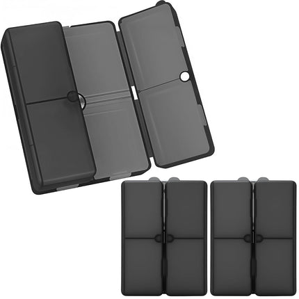 FYY Daily Pill Organizer,2 Pcs 7 Compartments Port