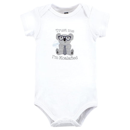 Hudson Baby grenouillères en coton unisexe pour bébé, polo Koalafied, 3-6 mois, polo Koalafied, 3-6 mois