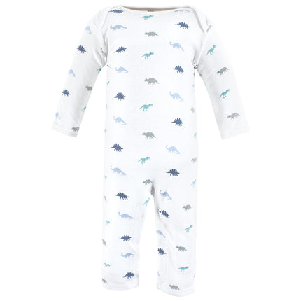 Hudson Baby baby-girls Cotton Coveralls, Newest Family Member, 12-18 Months